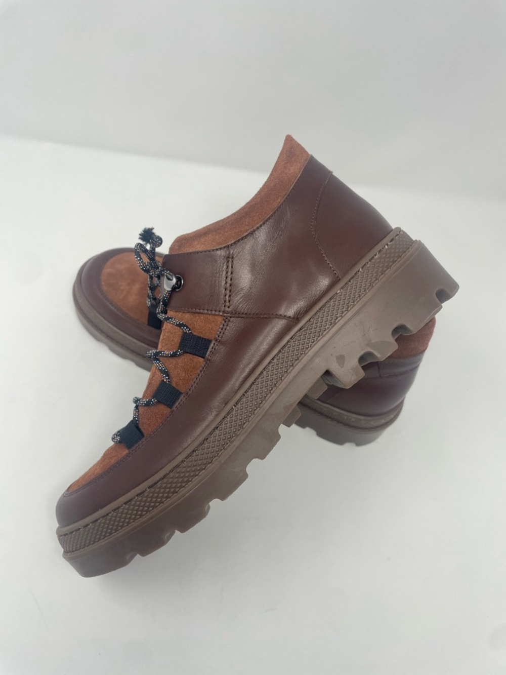 Naguisa Mahagony Abra Hiker Boots women’s 8 EU39